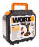 Ударная дрель-шуруповерт WORX WX367, 20v, 40 Нм, в комплекте АКБ 2х1.5 А·ч и ЗУ, кейс (аккумуляторная)