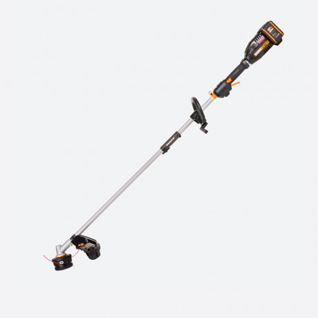 Триммер WORX NITRO WG186E.1, 40v, 38 см, в комплекте АКБ 2х4 А·ч и ЗУ (аккумуляторный)