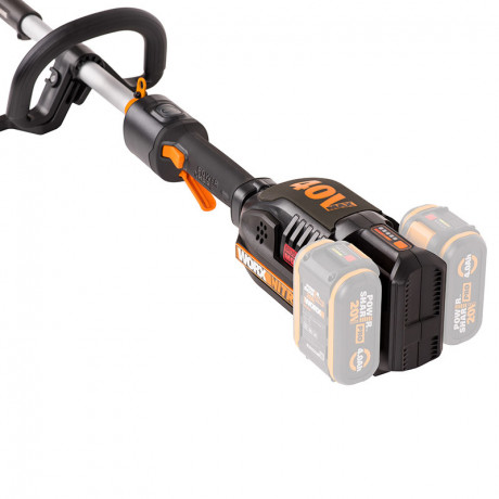 Триммер WORX NITRO WG186E.92, 40v, 38 см, без АКБ и ЗУ (аккумуляторный)