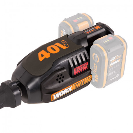 Триммер WORX NITRO WG186E.92, 40v, 38 см, без АКБ и ЗУ (аккумуляторный)