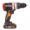 Ударная дрель-шуруповерт WORX WX354, 20v, 60 Нм, в комплекте АКБ 2х2 А·ч и ЗУ, кейс (аккумуляторная)