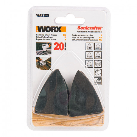 Шлифовальные листы для реноватора узкие (20шт)