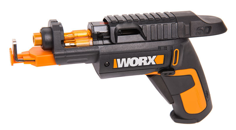 Отвертка WORX SD Slide Driver WX255, 4v, 3 Нм (аккумуляторная) с набором бит 6 шт