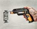 Отвертка WORX SD Slide Driver WX255, 4v, 3 Нм (аккумуляторная) с набором бит 6 шт