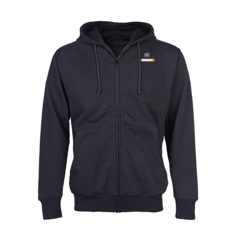 Куртка с подогревом Worx WA4660, 4XL, черная