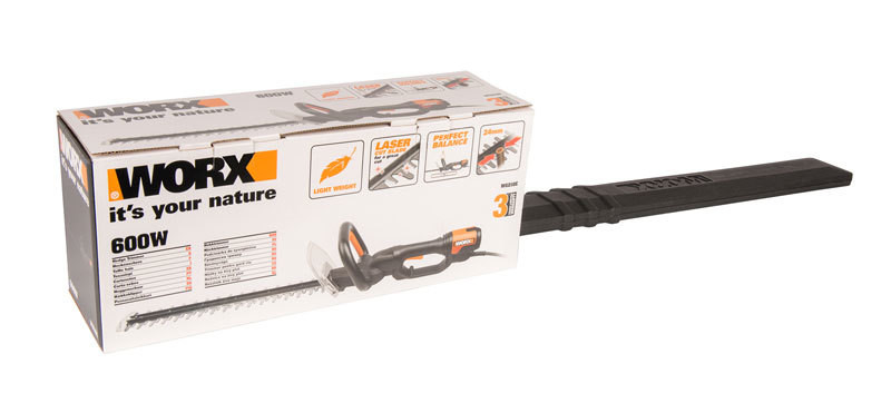 Кусторез WORX WG210E, 220v, 60 см, 600 Вт (сетевой)
