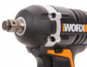 Гайковерт WORX WX279, 20v, 300 Нм, в комплекте АКБ 2х2 А·ч и ЗУ, кейс (аккумуляторный)