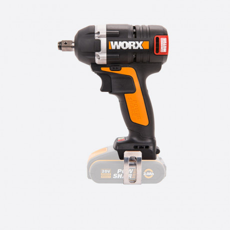 Гайковерт WORX WX279.9, 20v, 300 Нм, без АКБ и ЗУ (аккумуляторный)