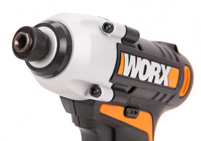 Винтоверт WORX WX290.1, 20v, 107 Нм, в комплекте АКБ 2 А·ч и ЗУ, кейс (аккумуляторный)