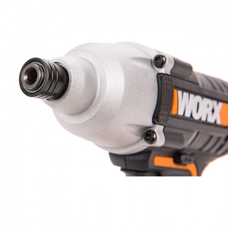 Ударный винтоверт WORX WX291, 20v, 170 Нм, в комплекте АКБ 2 А·ч и ЗУ, кейс (аккумуляторный)