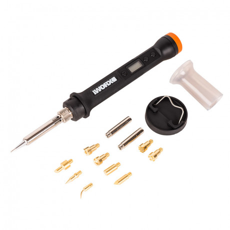 Выжигатель паяльник WORX MAKER X WX744.9, 20v, без АКБ и ЗУ (аккумуляторная)