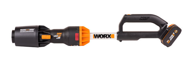 Воздуходувка WORX WG543E, 20v, в комплекте АКБ 4 А·ч и ЗУ (аккумуляторная)