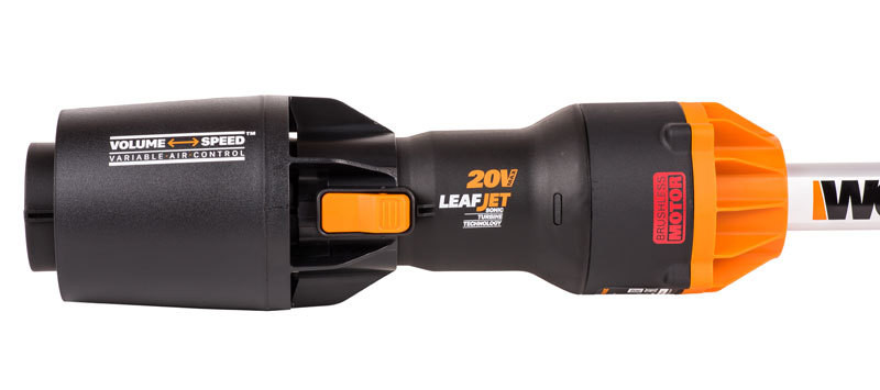 Воздуходувка WORX WG543E.9, 20v, без АКБ и ЗУ (аккумуляторная)