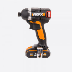 Винтоверт WORX WX292, 20v, 175 Нм,в комплекте АКБ 2х2 А·ч и ЗУ, кейс (аккумуляторный)