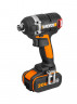 Винтоверт WORX WX292, 20v, 175 Нм,в комплекте АКБ 2х2 А·ч и ЗУ, кейс (аккумуляторный)