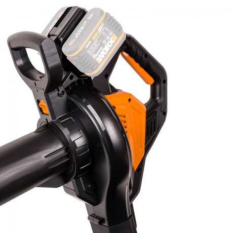 Воздуходувка + пылесос  WORX WG583E.9, 40v, без АКБ и ЗУ (аккумуляторный)