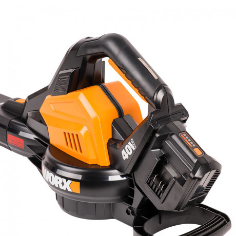 Воздуходувка + пылесос  WORX WG583E.9, 40v, без АКБ и ЗУ (аккумуляторный)