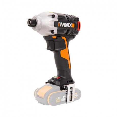 Ударный винтоверт WORX WX261.9, 20v, 230 Нм, без АКБ и ЗУ (аккумуляторный)