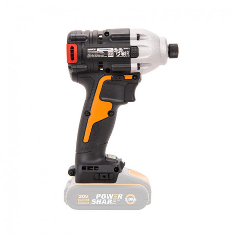 Ударный винтоверт WORX WX261.9, 20v, 230 Нм, без АКБ и ЗУ (аккумуляторный)