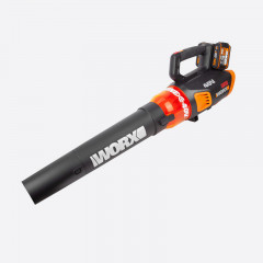 Воздуходувка WORX WG584E, 40v, в комплекте АКБ 2х2 А·ч и ЗУ (аккумуляторная)