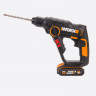 Перфоратор WORX H3 WX390.1, 20v, 1.2 Дж, в комплекте АКБ 2х2 А·ч и ЗУ (аккумуляторный)