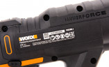 Перфоратор WORX H3 WX390.1, 20v, 1.2 Дж, в комплекте АКБ 2х2 А·ч и ЗУ (аккумуляторный)