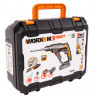 Перфоратор WORX H3 WX390.1, 20v, 1.2 Дж, в комплекте АКБ 2х2 А·ч и ЗУ (аккумуляторный)