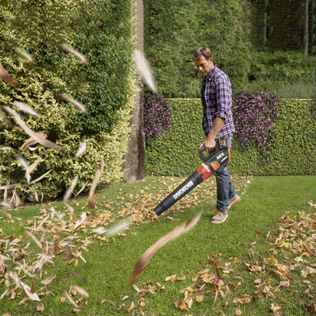 Воздуходувка WORX WG584E.9, 40v, без АКБ и ЗУ (аккумуляторная)