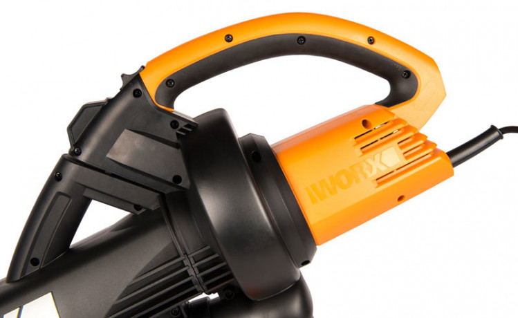 Воздуходувка + пылесос  WORX WG505E, 220v, 3000 Вт, 335 км/ч (сетевая)
