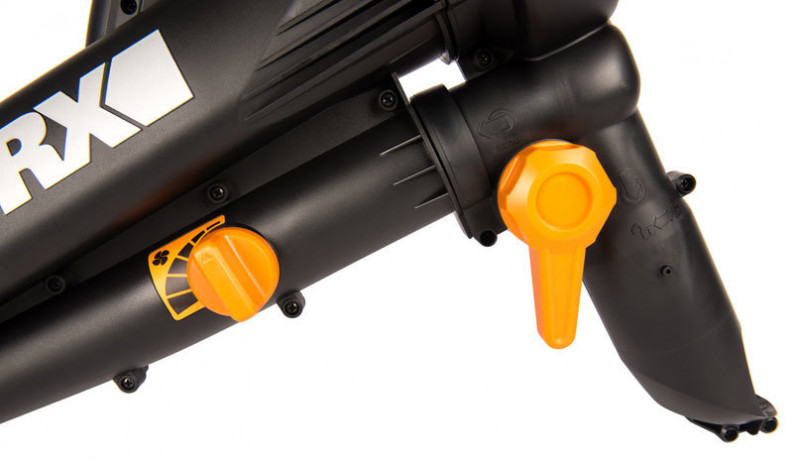 Воздуходувка + пылесос  WORX WG505E, 220v, 3000 Вт, 335 км/ч (сетевая)