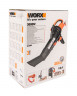 Воздуходувка + пылесос  WORX WG505E, 220v, 3000 Вт, 335 км/ч (сетевая)