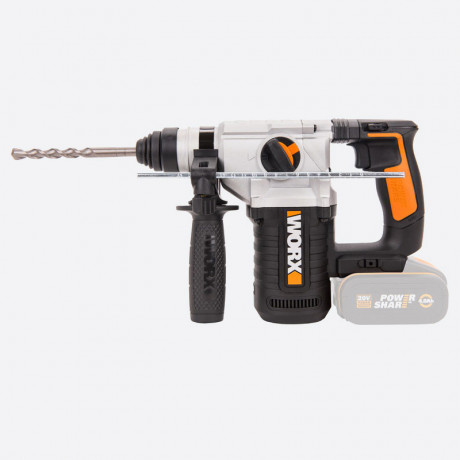 Перфоратор WORX WX392.9, 20v, 2.2 Дж, без АКБ и ЗУ (аккумуляторный)