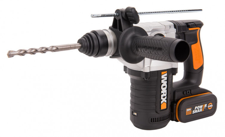 Перфоратор WORX WX392.9, 20v, 2.2 Дж, без АКБ и ЗУ (аккумуляторный)