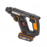 Перфоратор WORX WX394.3, 20v, 1.5 Дж, в комплекте АКБ 2 А·ч и ЗУ, кейс (аккумуляторный)