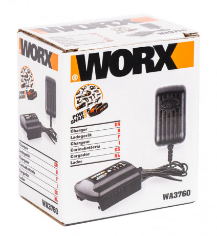 Зарядное устройство WORX WA3760, 20v, 0,4 A