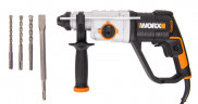 Перфоратор WORX WX339, 220v, 2.5 Дж, 800 Вт, кейс (сетевой)