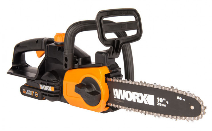 Цепная пила WORX WG322E.9, 20v, 25 см, без АКБ и ЗУ (аккумуляторная)