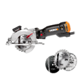 Циркулярная пила (дисковая) WORX WX437, 220v, 120 мм, 800 Вт, кейс (сетевая)