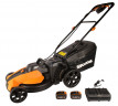 Газонокосилка WORX WG744E.9, 40v, 40 см, без АКБ и ЗУ (аккумуляторная)