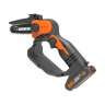 Цепная пила WORX WG324E, 20v, 12 см, в комплекте АКБ 2 А·ч и ЗУ (аккумуляторная)