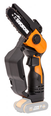 Цепная пила WORX WG324E.9, 20v, 12 см, без АКБ и ЗУ (аккумуляторная)