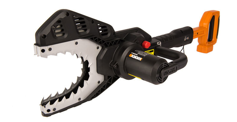 Цепная пила WORX JawSaw WG329E.5, 20v, 15 см, в комплекте АКБ 2 А·ч и ЗУ (аккумуляторная)