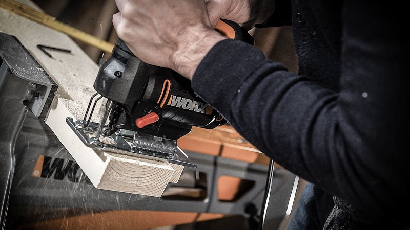 Лобзик WORX WX477.1, 220v, 550 Вт, кейс (сетевой)