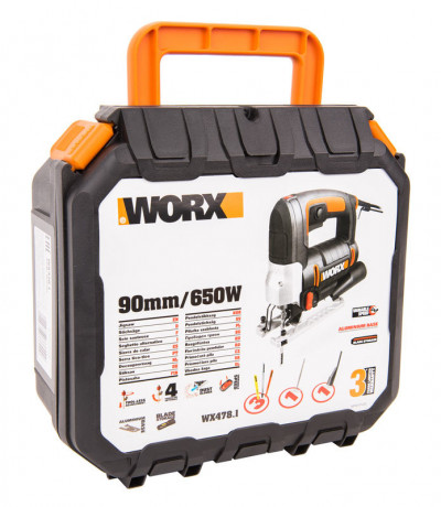 Лобзик WORX WX478.1, 220v, 650 Вт, кейс (сетевой)