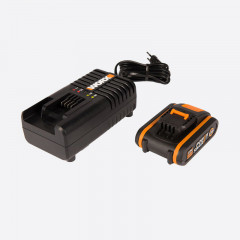 Комплект WORX WA3601: АКБ 2 А·ч и ЗУ 2 А