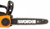 Цепная пила WORX WG384E, 40v, 35 см, в комплекте АКБ 2х2 А·ч и двойное ЗУ (аккумуляторная)