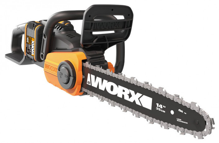 Цепная пила WORX WG384E.9, 40v, 35 см, без АКБ и ЗУ (аккумуляторная)