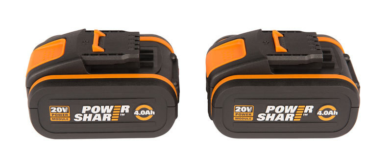 Комплект WORX WA3553.2: АКБ 2x4 А·ч