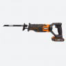 Сабельная пила WORX WX500, 20v, в комплекте АКБ 2 А·ч и ЗУ, сумка (аккумуляторная)