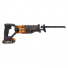 Сабельная пила WORX WX500, 20v, в комплекте АКБ 2 А·ч и ЗУ, сумка (аккумуляторная)